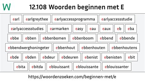 swanjeren|Woorden die beginnen met swanjeren